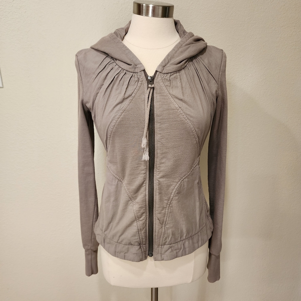 Prairie Underground Gray Hooded Jacket